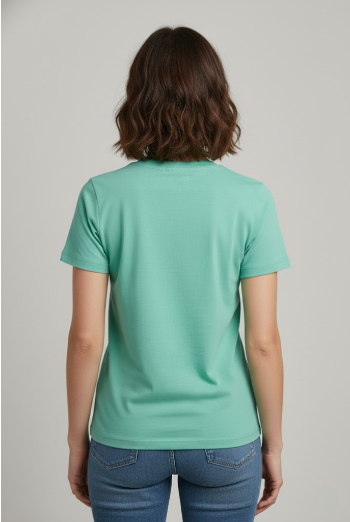 Women Mint Green T-Shirt