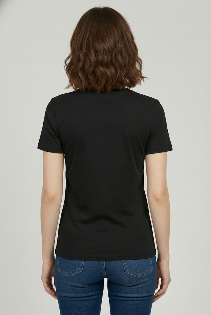Women Black T-Shirt