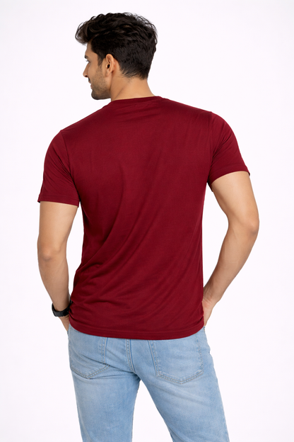 Men's Maroon T-Shirt