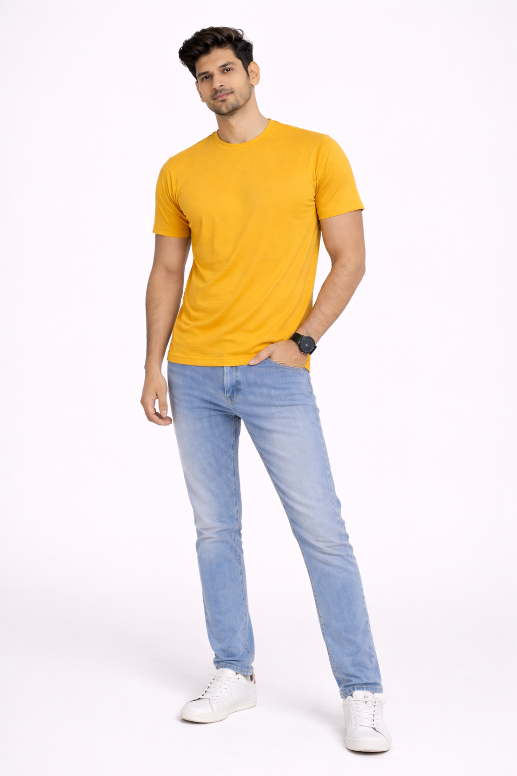 Men's Yellow T-Shirt