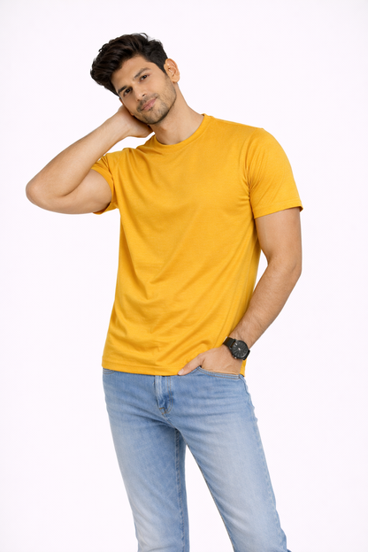 Men's Yellow T-Shirt