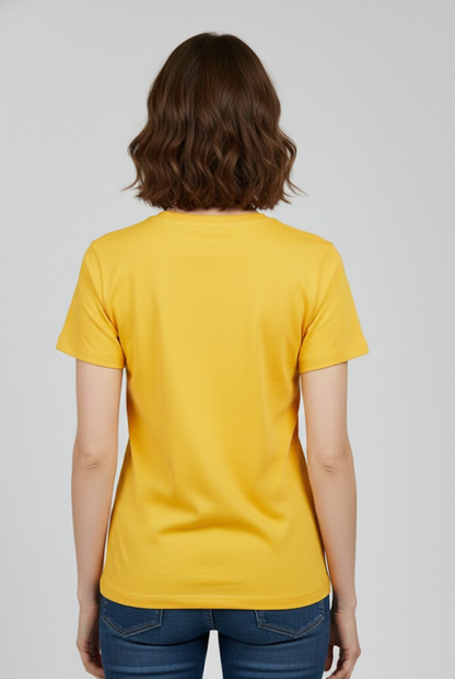 Women Yellow T-Shirt