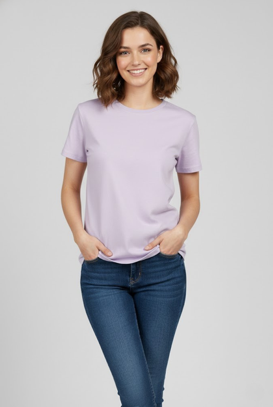 Women Lavender T-Shirt