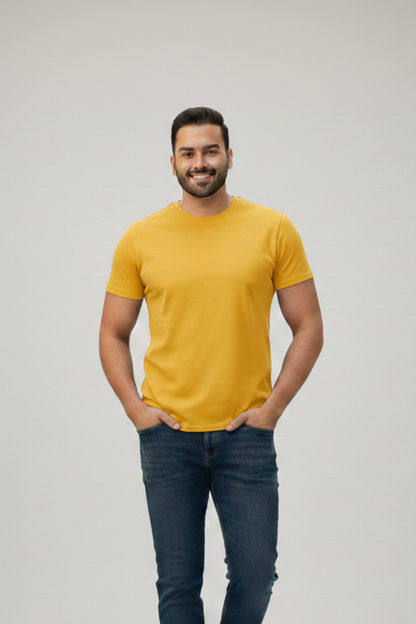 Men's Yellow T-Shirt