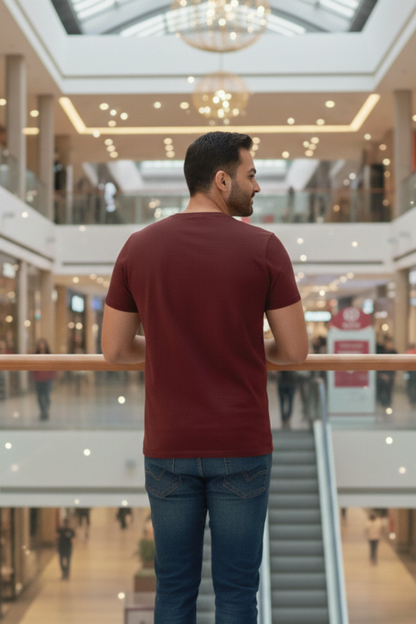 Men's Maroon T-Shirt