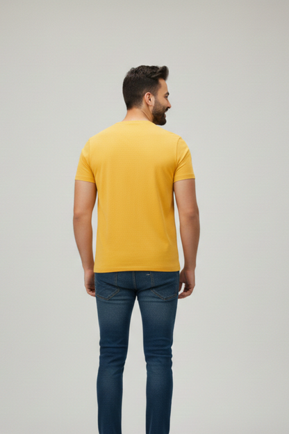 Men's Yellow T-Shirt